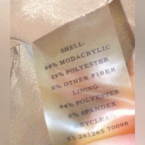 Ann Taylor Animal Print Teddy Jacket with pockets 2XL / XXL - Picture 6 of 6